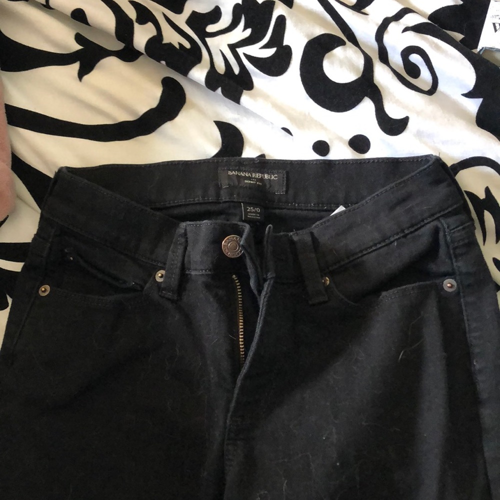 Banana Republic Factory Black Jeans